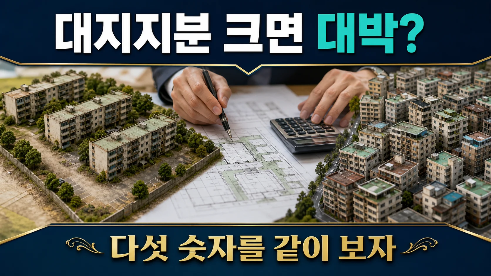 재건축 단지의 비례율과 분담금, 총투입액, 준공 후 예상 시세를 비교하는 이미지
